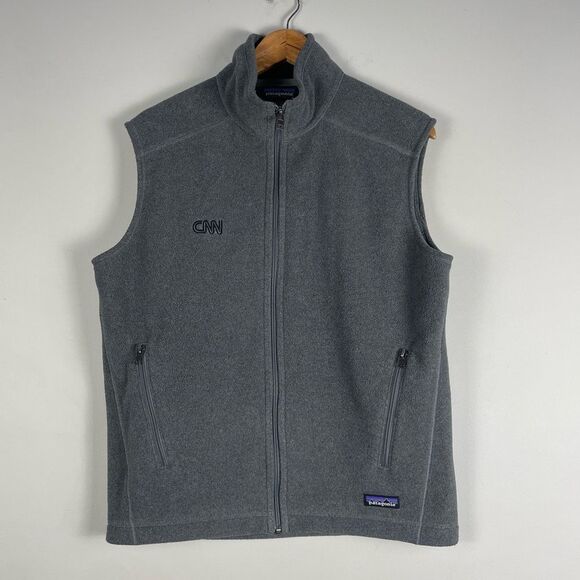 Patagonia Synchilla Gray Vest Size M - Picture 1 of 10